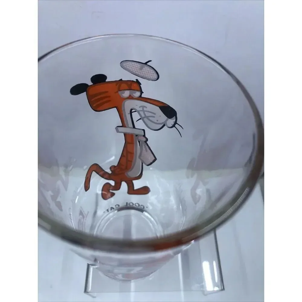 1973 Pepsi Collector Series Cool Cat Glass Warner Bros Looney Tunes Vintage.Read